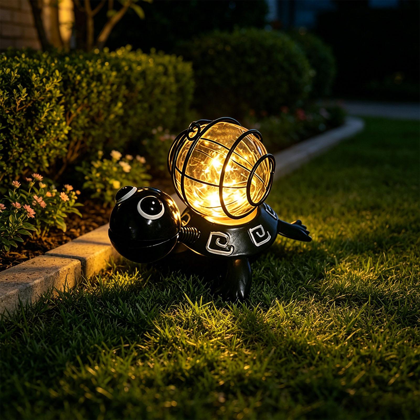 Turtle Solar Lights Outdoor Ga - Yard Lighting Decor ulasan dan harga