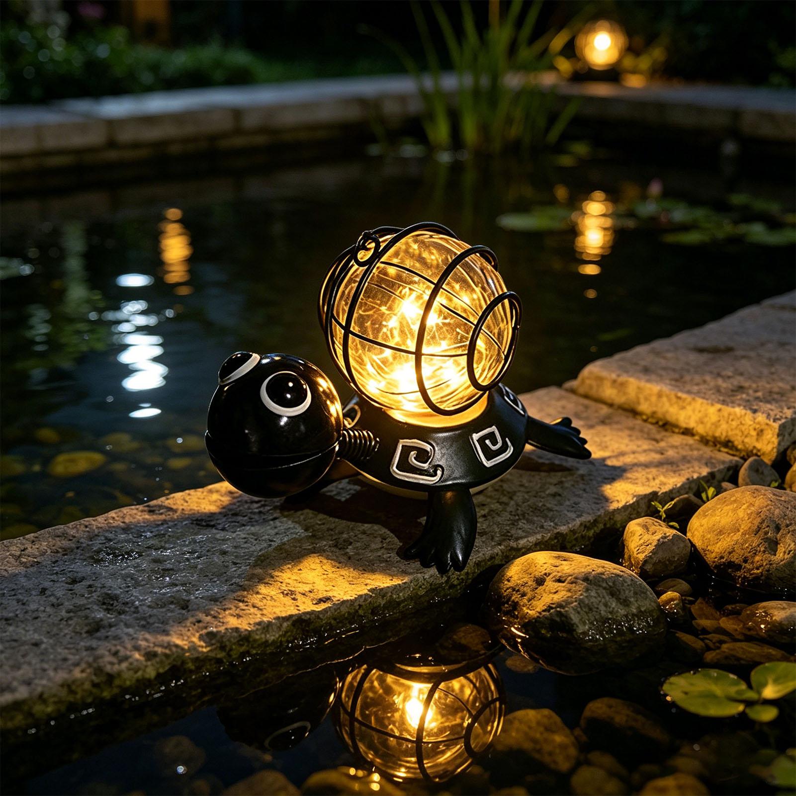 Turtle Solar Lights Outdoor Ga - Yard Lighting Decor ulasan dan harga