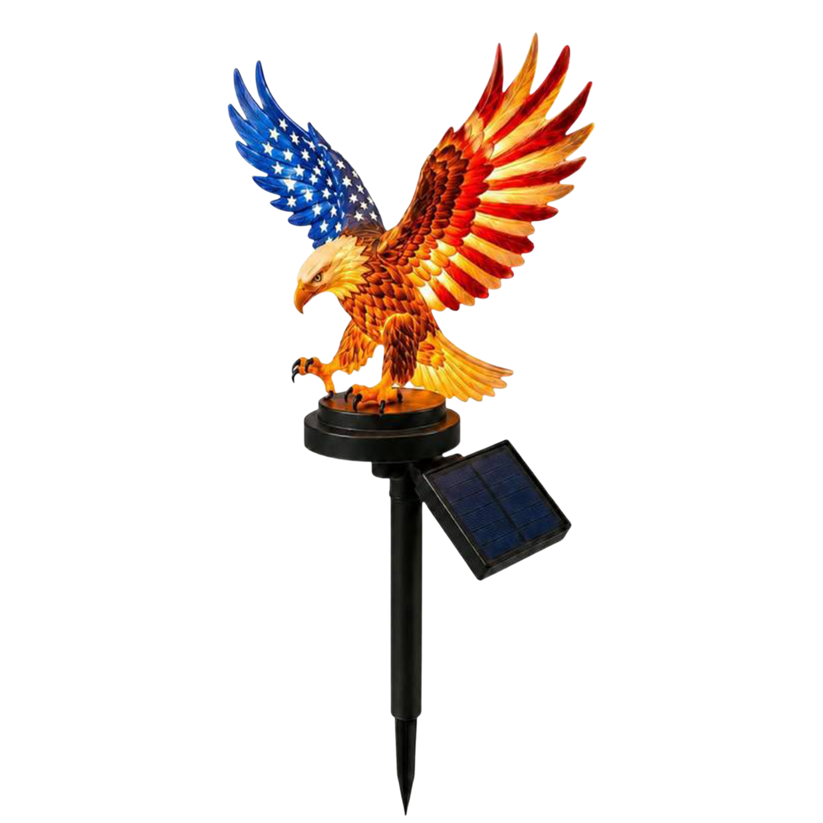 Eagle Figurine Garden Solar St - Yard Lighting Decor ulasan dan harga