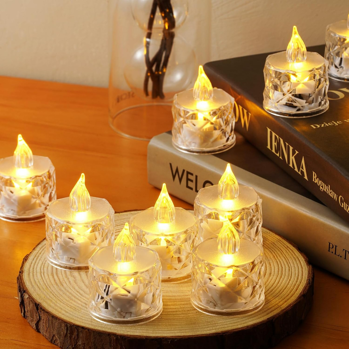 12 Pack Flameless LED Tea Ligh - Decor Lighting Pack ulasan dan harga