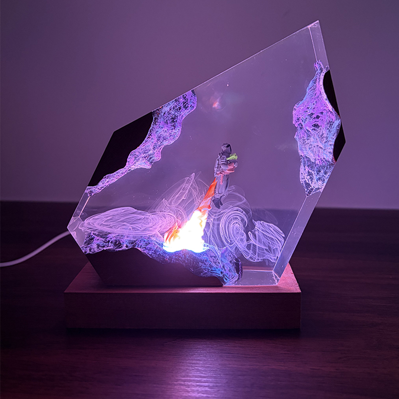 Sci-fi Anime Figure Organism R - Lighting Decor Wedding ulasan dan harga