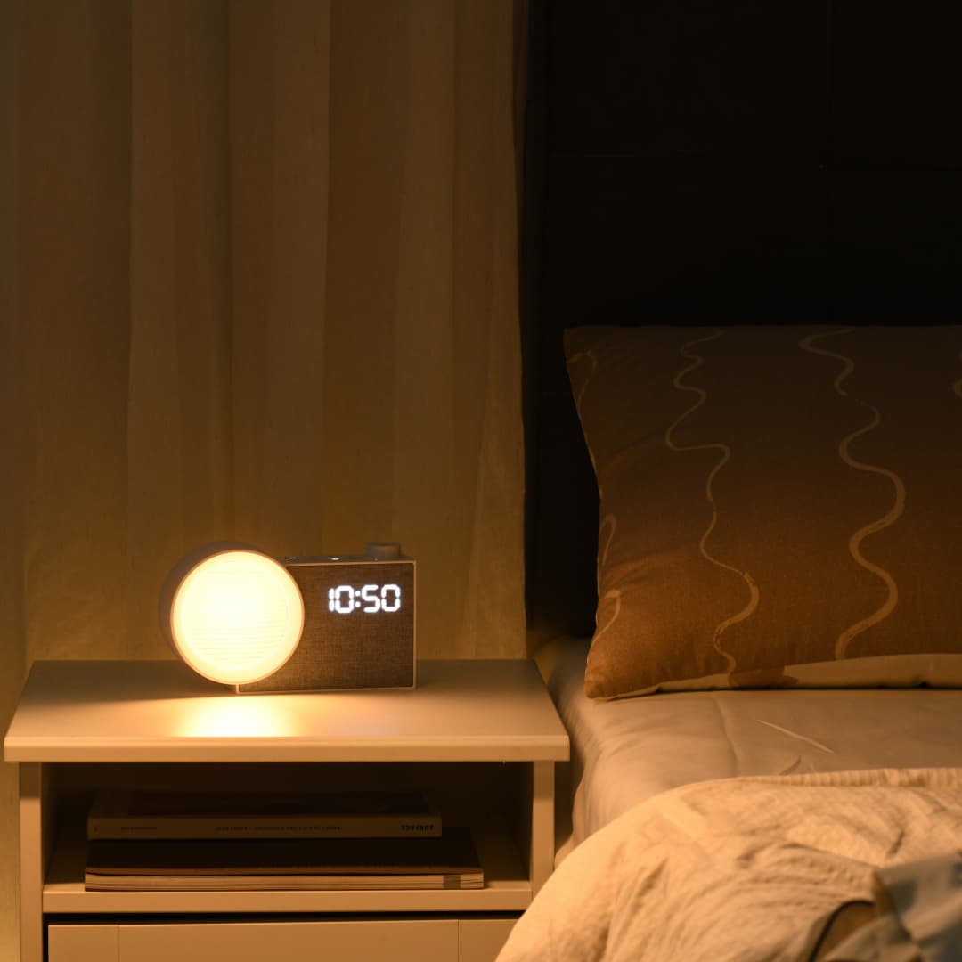 WILIT LED Night Light Alarm Cl - Lighting Table Decor ulasan dan harga