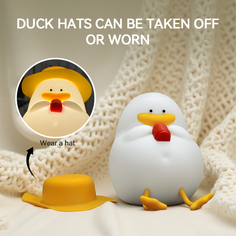 Happy Duck Night Light,Touch-C - Lighting Table Decor ulasan dan harga