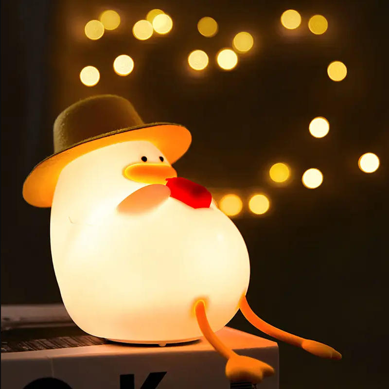 Happy Duck Night Light,Touch-C - Lighting Table Decor ulasan dan harga