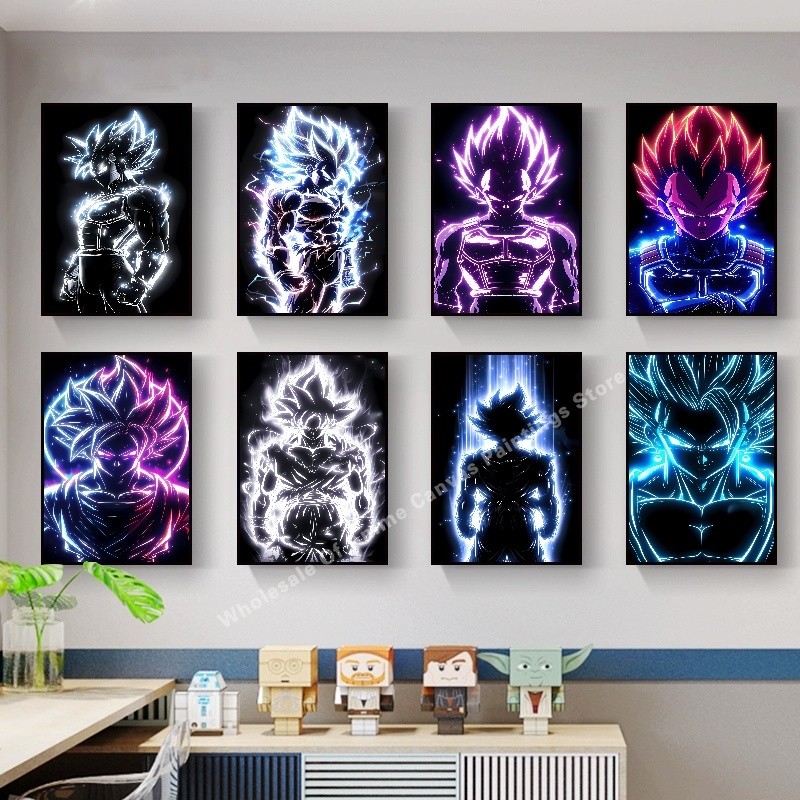 Anime Dragon Ball Wukong Neon  - Lighting Effect Home Decor ulasan dan harga