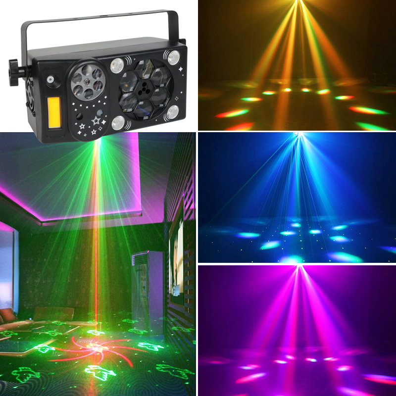 HCWE LED 7 In 1 Magic Ball Par - Lighting Effect Home Decor ulasan dan harga