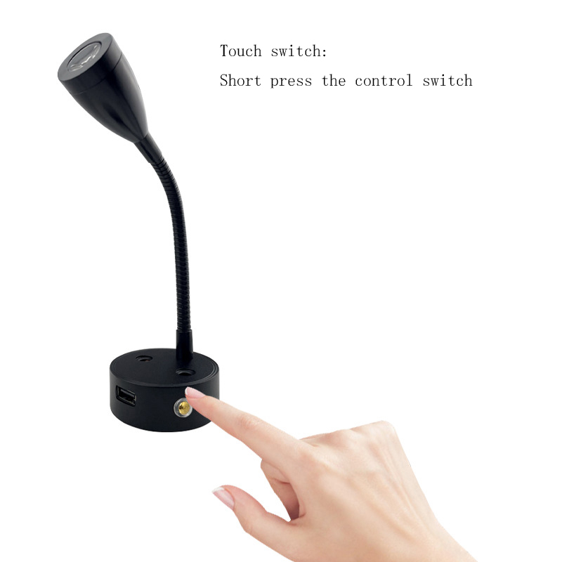 LED RV Light USB Wall Lamp 3W  - Foyer Lighting Wall Decor ulasan dan harga
