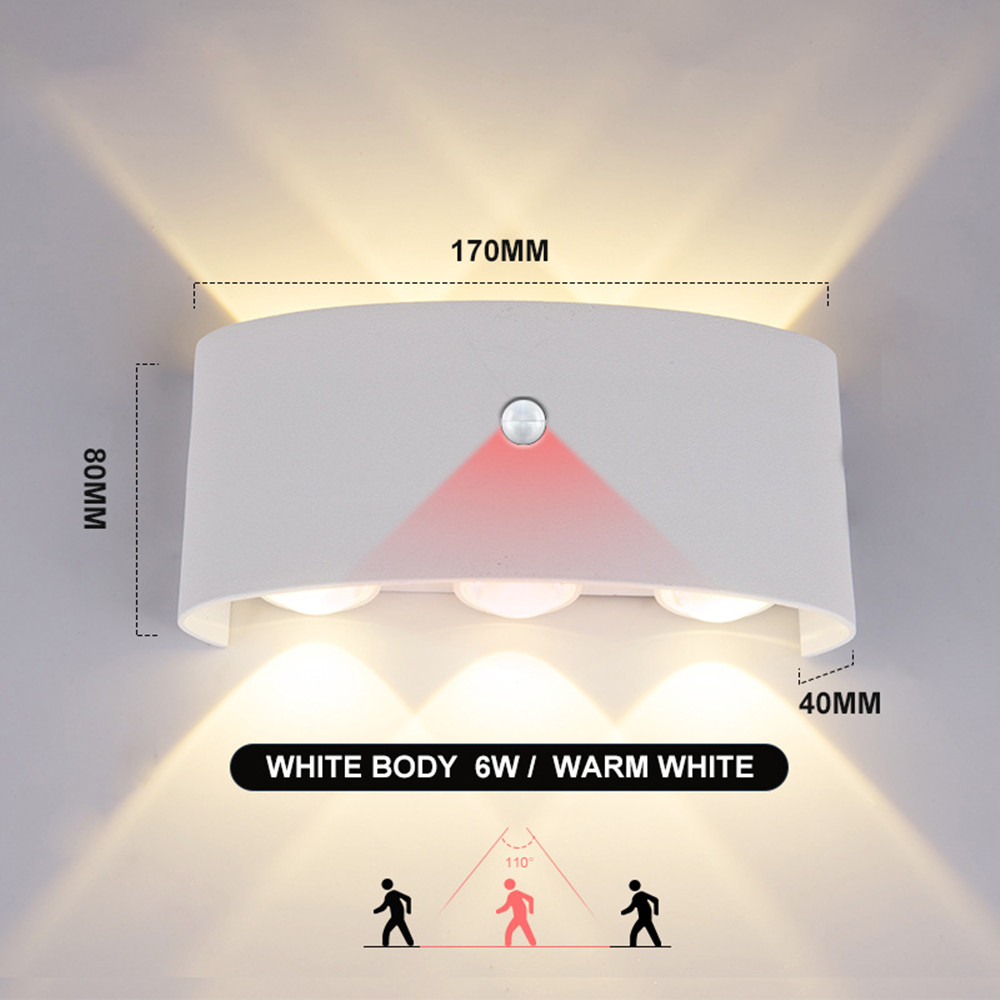 PIR Motion Sensor Wall Lamp AC - Foyer Lighting Wall Decor ulasan dan harga