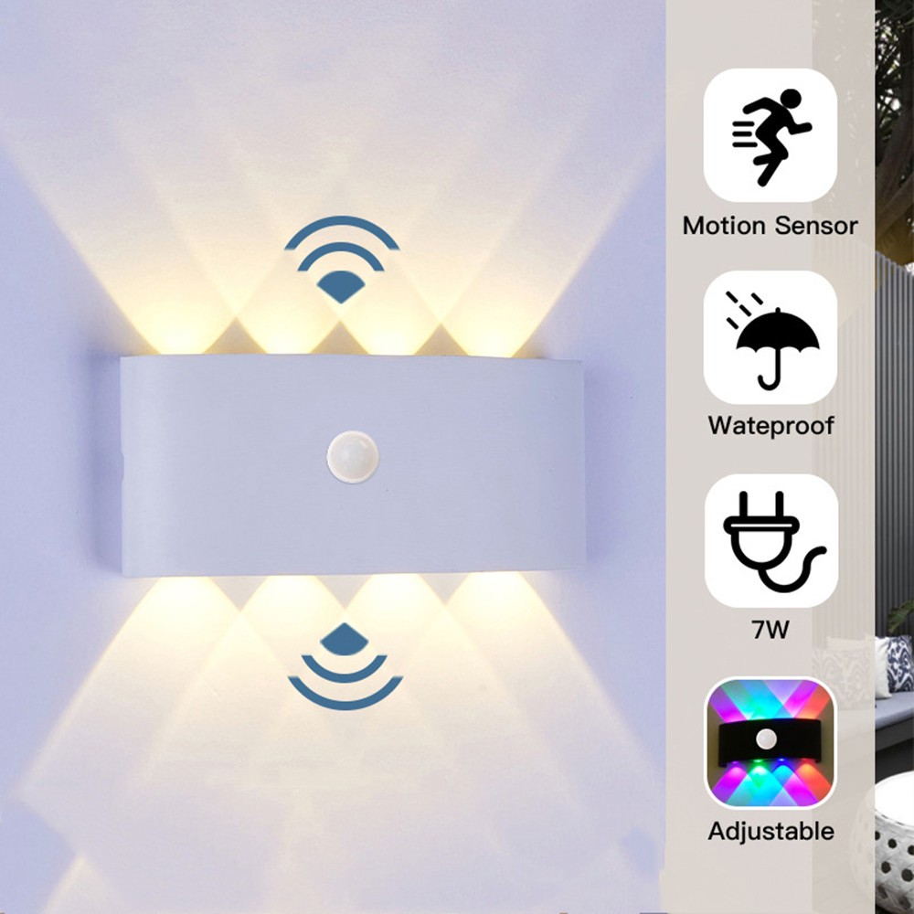 PIR Motion Sensor Wall Lamp AC - Foyer Lighting Wall Decor ulasan dan harga