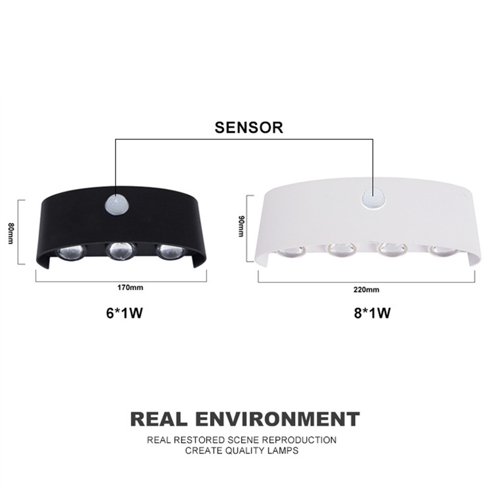 PIR Motion Sensor Wall Lamp AC - Foyer Lighting Wall Decor ulasan dan harga