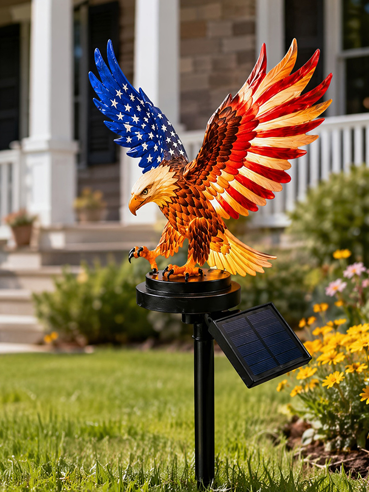 Eagle Solar Lights Waterproof  - Yard Lighting Decor ulasan dan harga