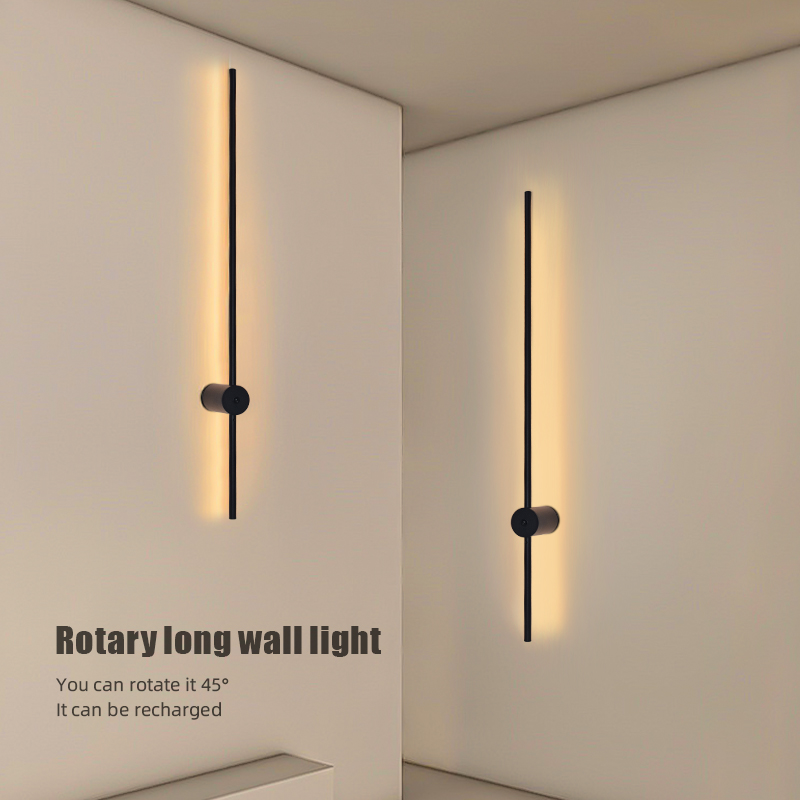 Modern Rechargeable LED Wall S - Lighting Table Decor ulasan dan harga