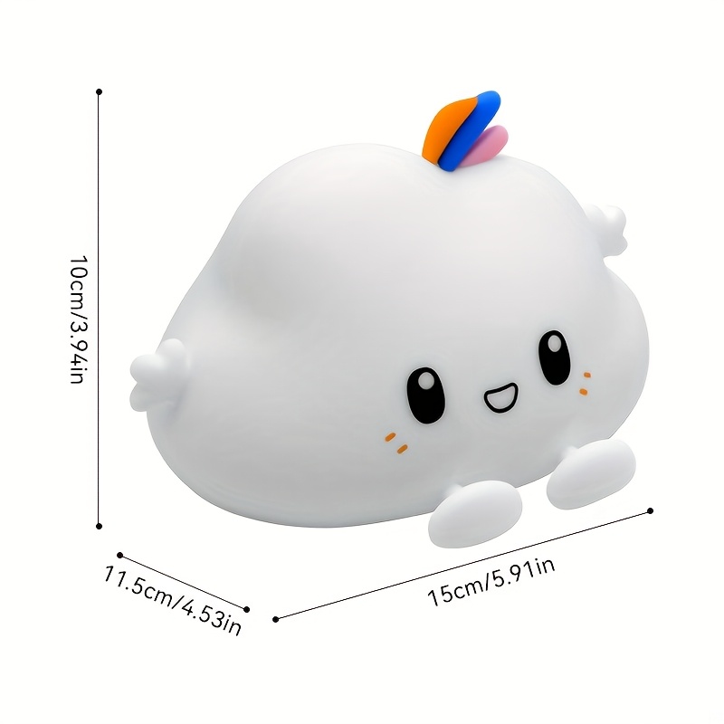 Cloud Night Light,Touch-Contro - Lighting Table Decor ulasan dan harga