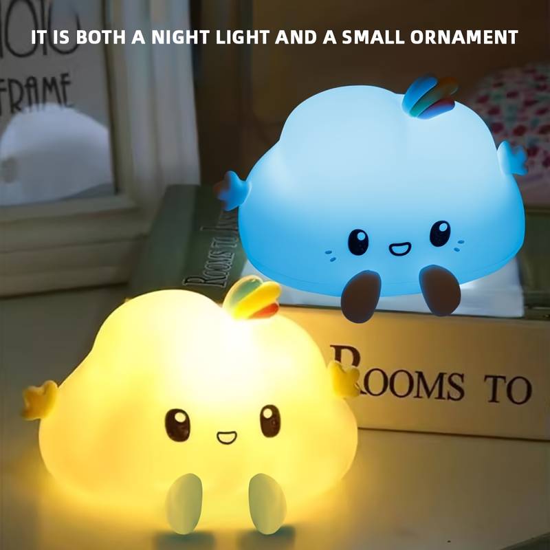 Cloud Night Light,Touch-Contro - Lighting Table Decor ulasan dan harga