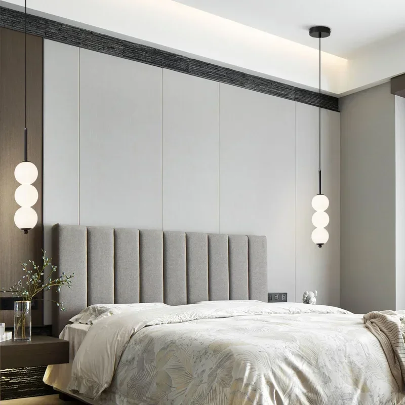 Modern Minimalist White Glass  - Foyer Lighting Wall Decor ulasan dan harga