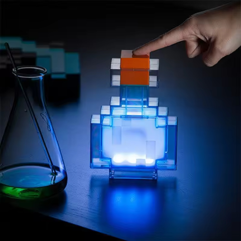 7 Colors Potion Bottle Night L - Touch Dimmer Lamp ulasan dan harga