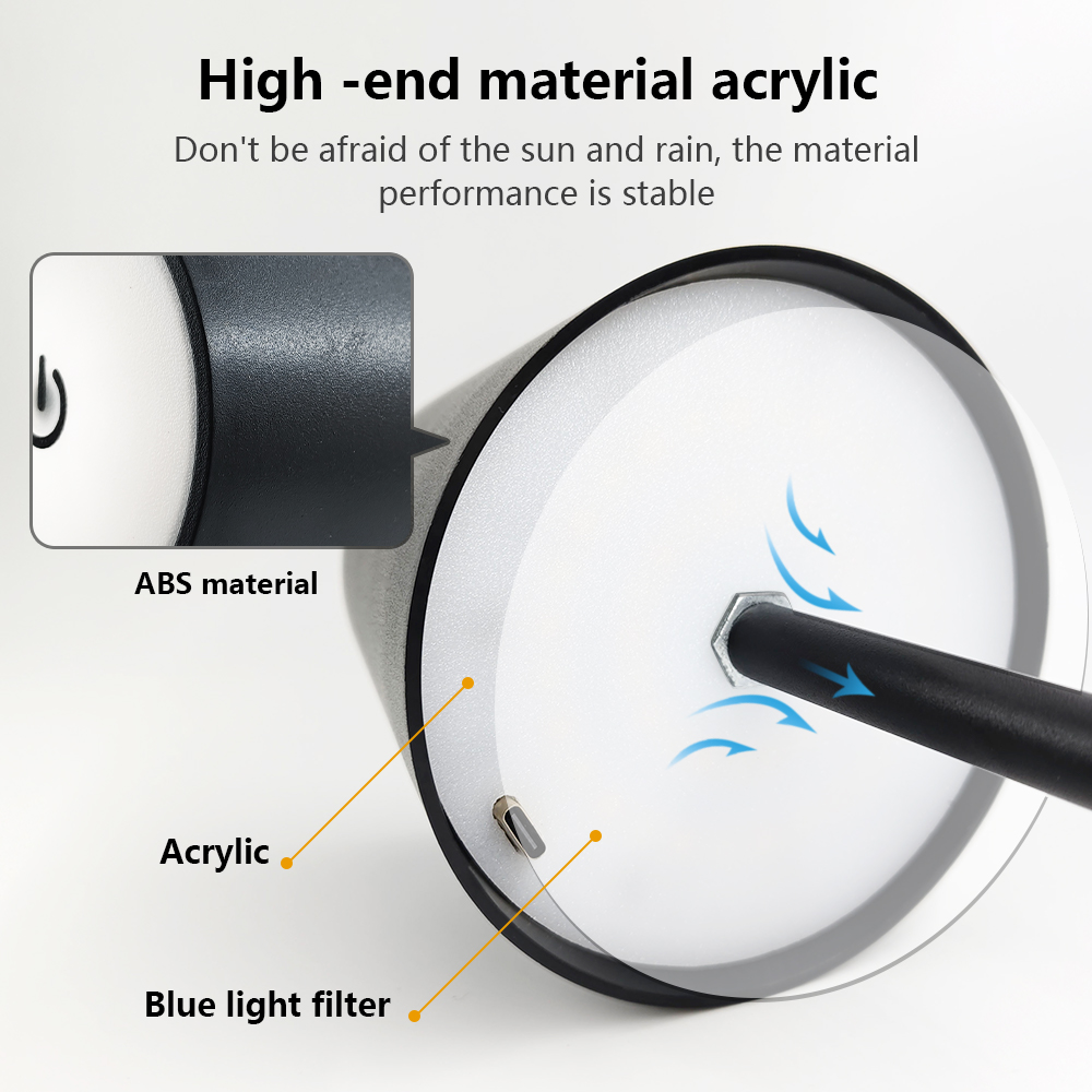 LED Rechargeable Desk Light Wi - Lighting Table Decor ulasan dan harga