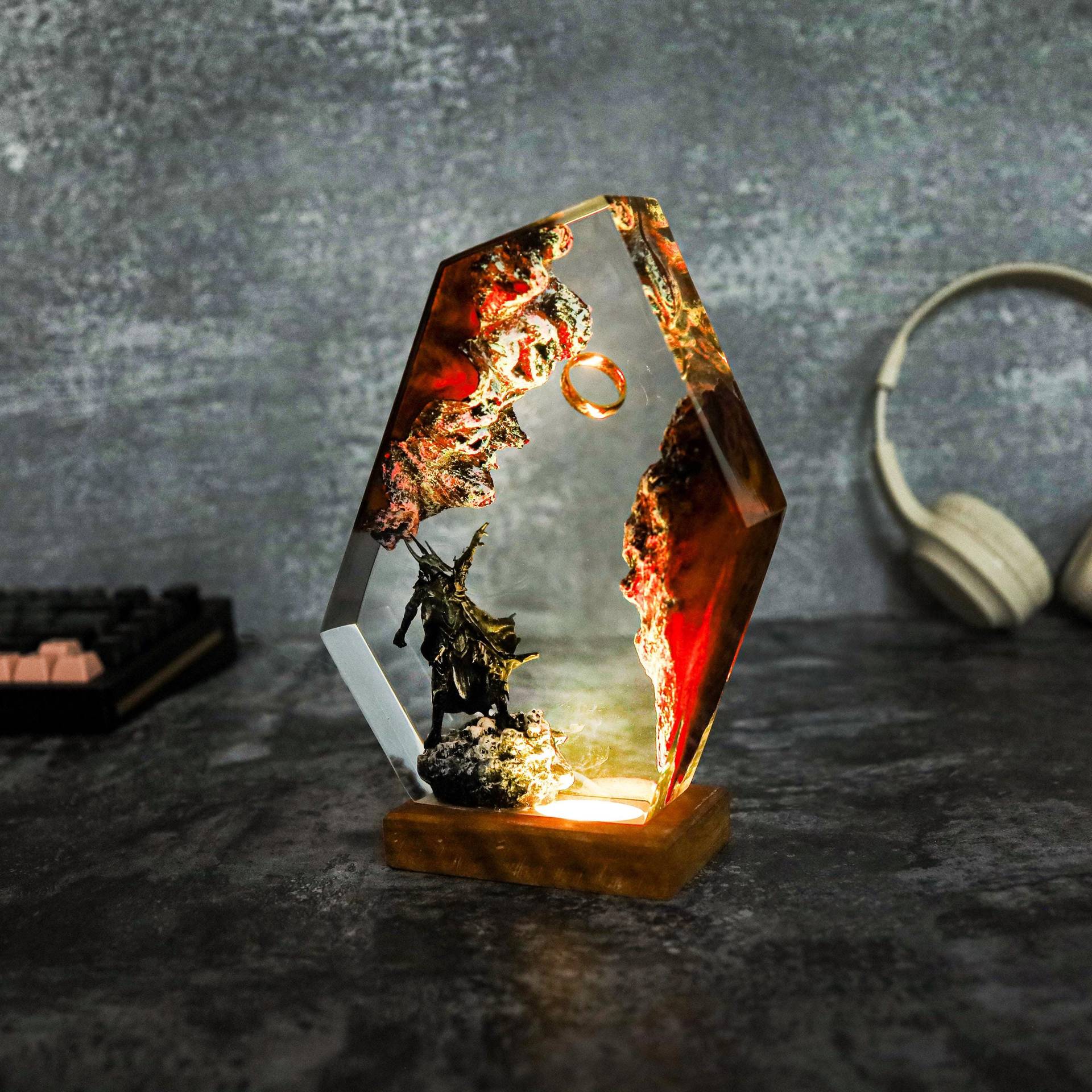 Movie Scence Figure Table Resi - Lighting Decor Wedding ulasan dan harga