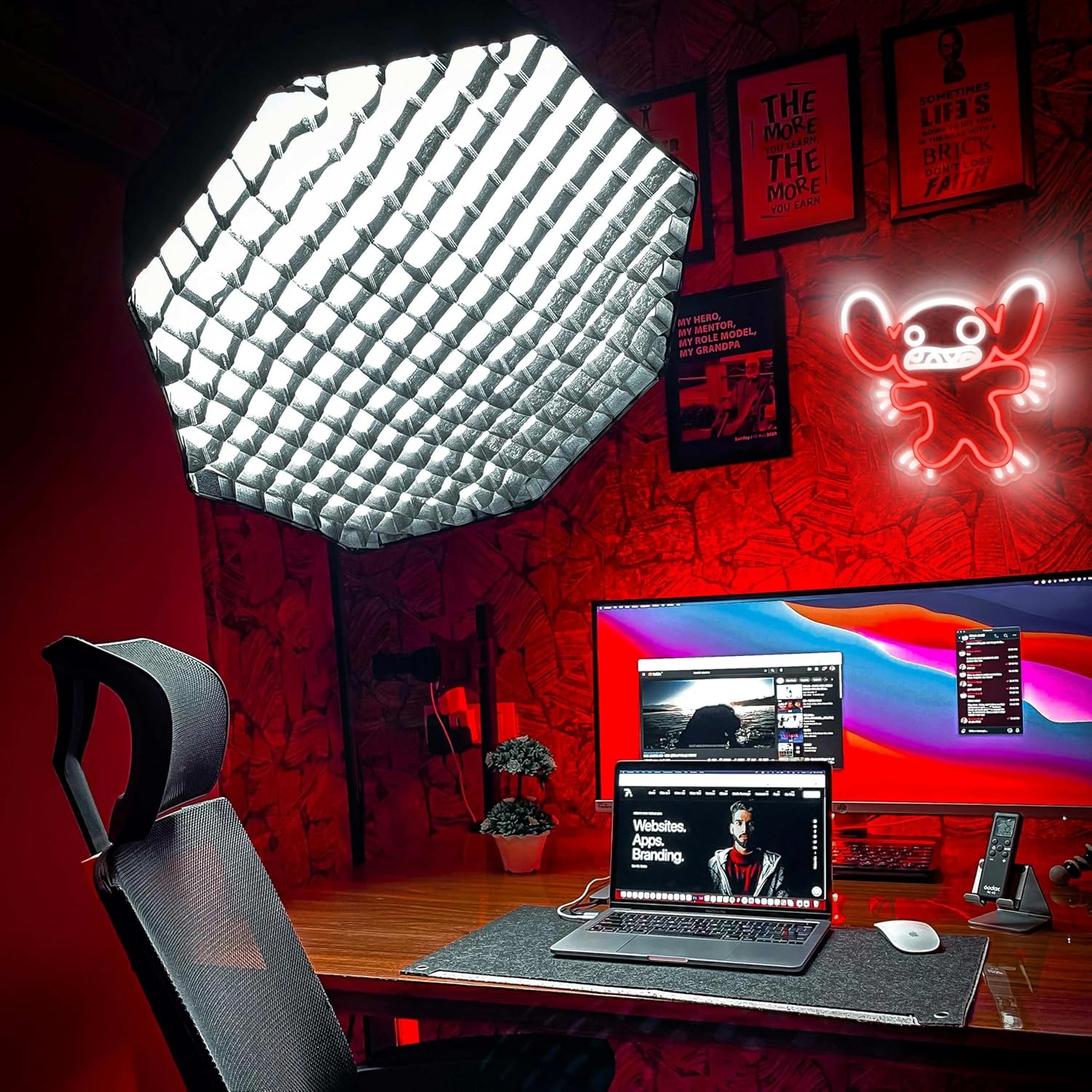 Stitch Neon Sign LED Anime Neo - Decor Lighting Fans ulasan dan harga